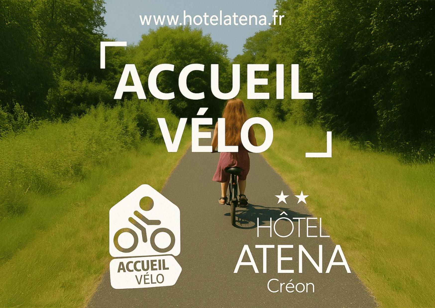 Atena Bordeaux Sud Est Creon - Velo Friendly ภายนอก รูปภาพ